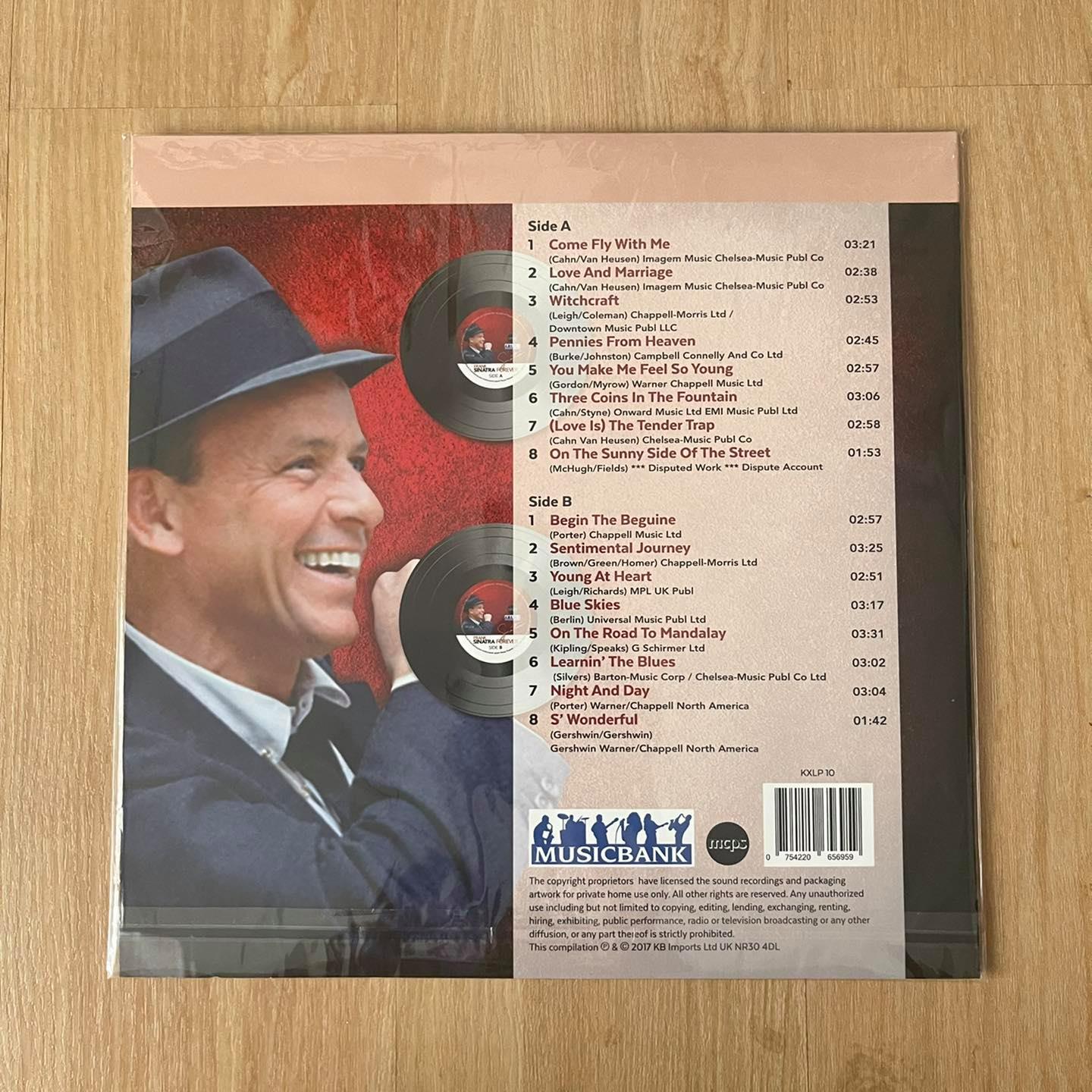 แผ่นเสียง Frank Sinatra – Sinatra Forever Vinyl, LP, Compilation UK แผ่นเสียงใหม่ ซีล