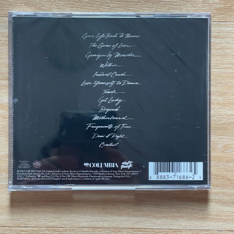 CD ซีดีเพลง Daft Punk - Random Access Memories ,CD, Album มือหนึ่ง ซีล