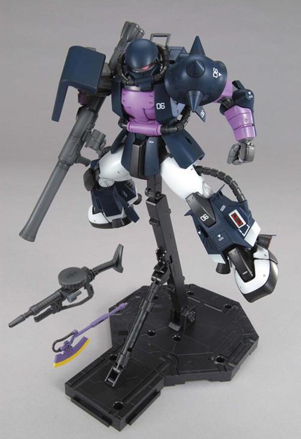 0152373 BANDAI SPIRITS MG 1/100 Zaku II Black Tri Stars Ver.2.0