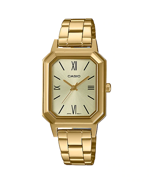Casio Standard อะนาล็อก-สุภาพสตรี รุ่น LTP-E168G-9B