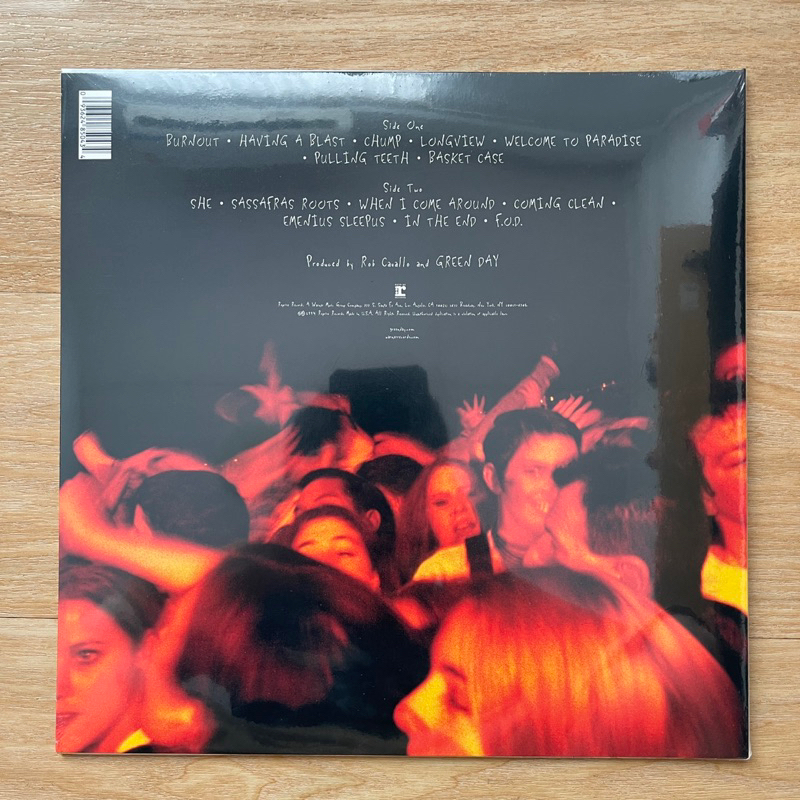 แผ่นเสียง Green Day -Doogie Limited 30th Anniversary *Baby blue color ,vinyl,US มือหนึ่ง ซีล