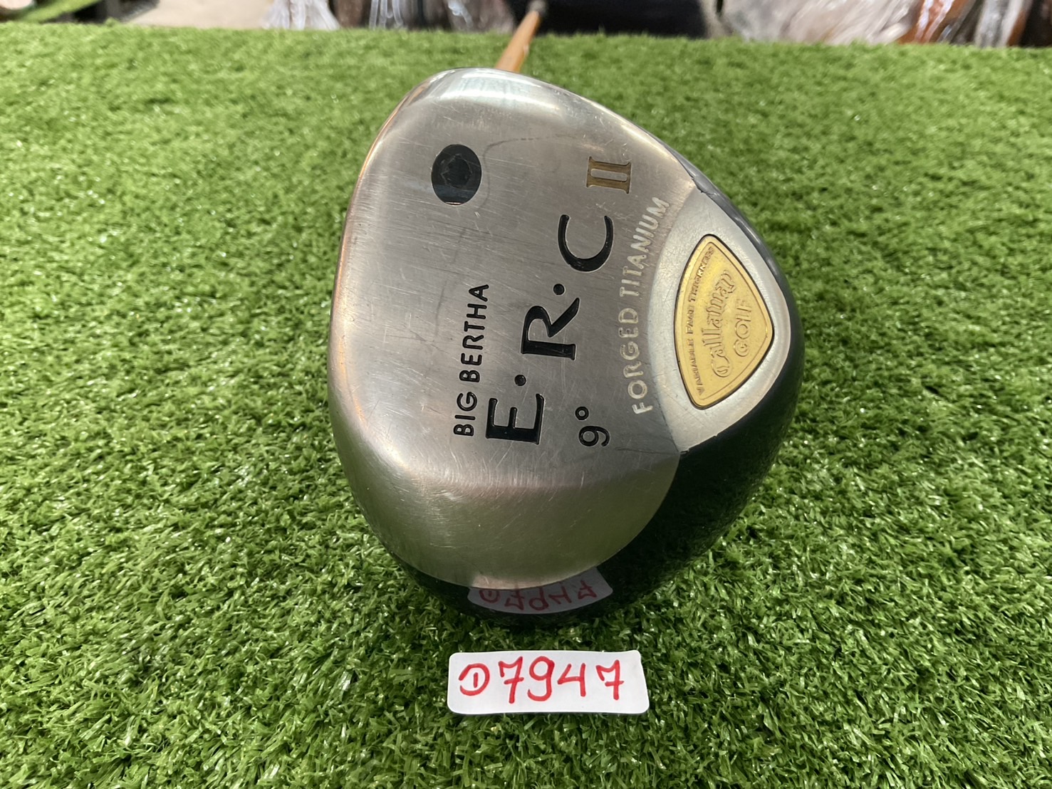 DRIVER 9 องศา CallawayGOLF : BIG BERTH E.R.C II Flex-S ก้านกราไฟร์
