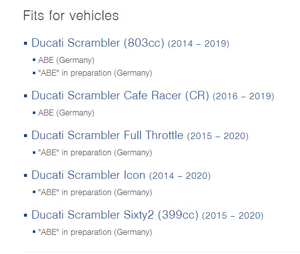โช๊คอัพแต่ง OHLINS DU615 FOR DUCATI SCRAMBLER
