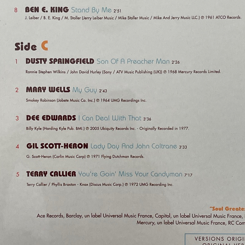 แผ่นเสียง Soul Greatest Hits 2LP 25 Tracks, 2 x Vinyl, LP, Compilation, Remastered เสียงมือหนึ่ง ซีล