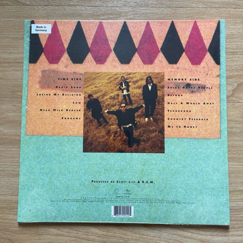 แผ่นเสียง R.E.M. - Out Of Time , Black Vinyl, LP, Album, 180g, 25th Anniversary Edition ,Eu มือหนึ่ง ซีล