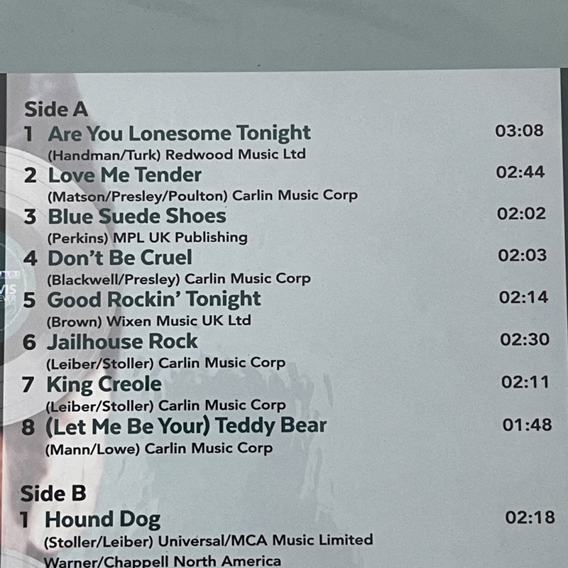 แผ่นเสียง Elvis Presley – Elvis Forever (Compilation Of His Greatest Hits) แผ่นมือหนึ่ง