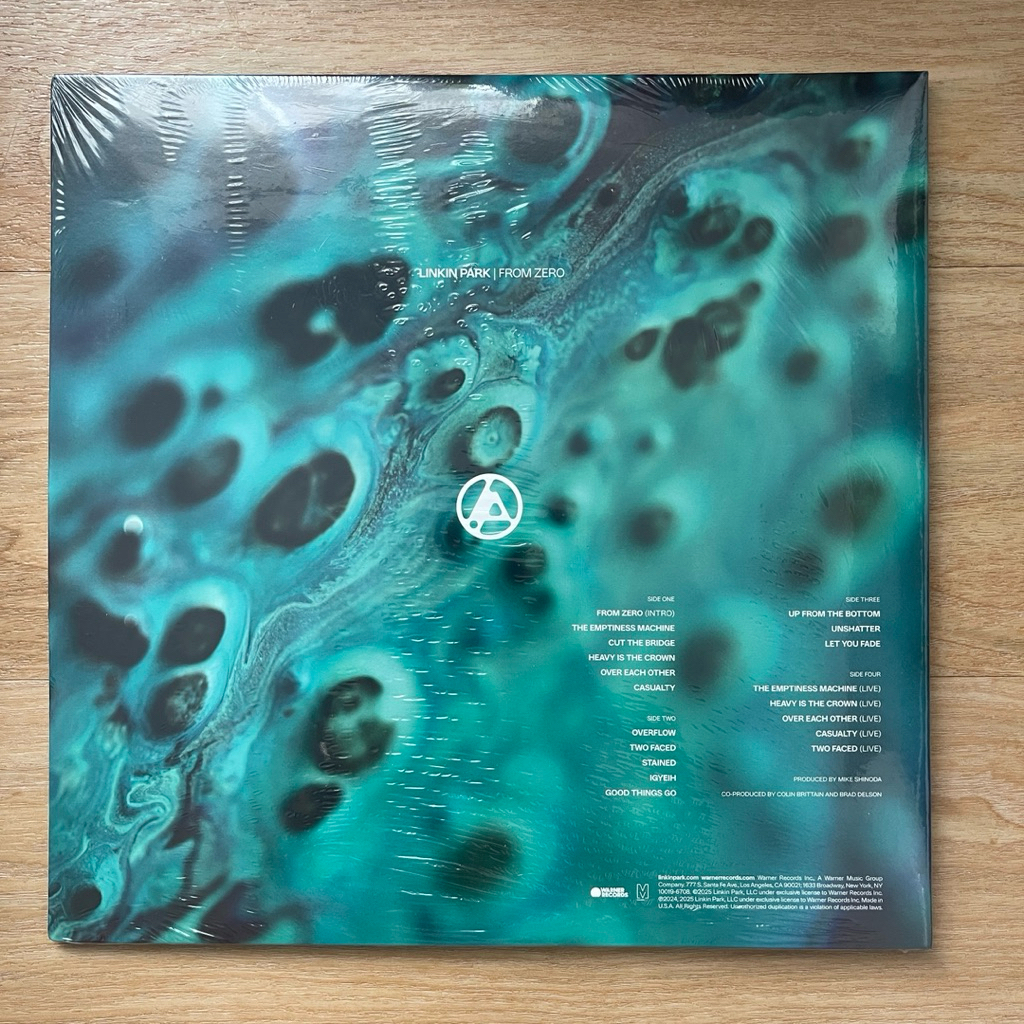 แผ่นเสียง Linkin Park – From Zero 2 x Vinyl,Deluxe Edition, Green Translucent มือหนึ่ง ซีล