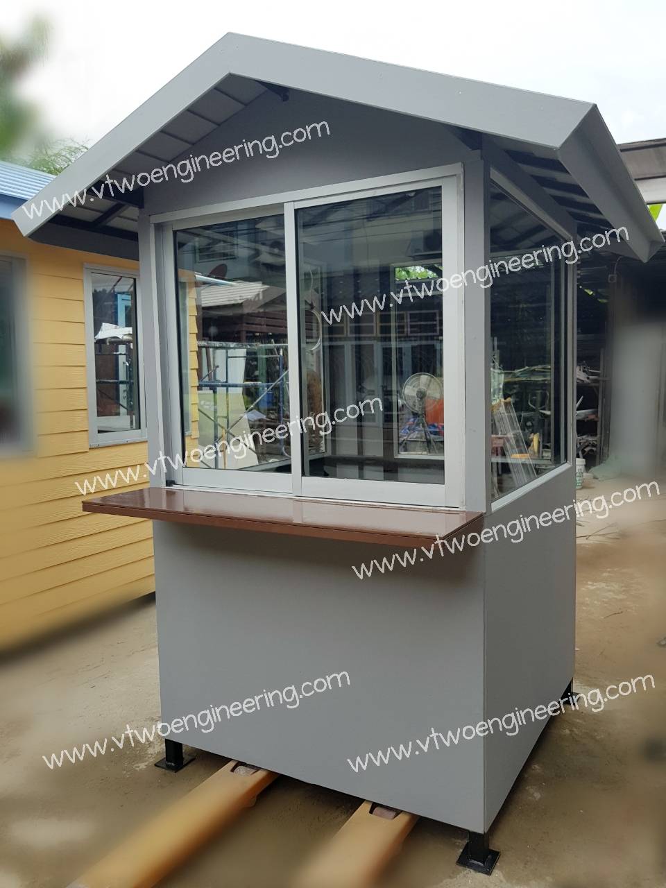 ป้อมยามสำเร็จรูป ป้อมยาม ตู้ยาม ป้อมรปภ. VT00026