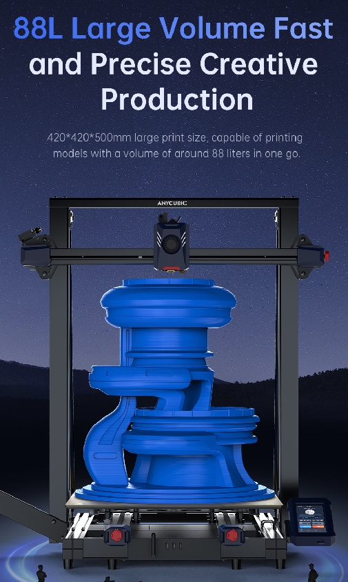 เครื่องพิมพ์ 3 มิติ (3D Printer) Anycubic Kobra 2 Max by In2real3d