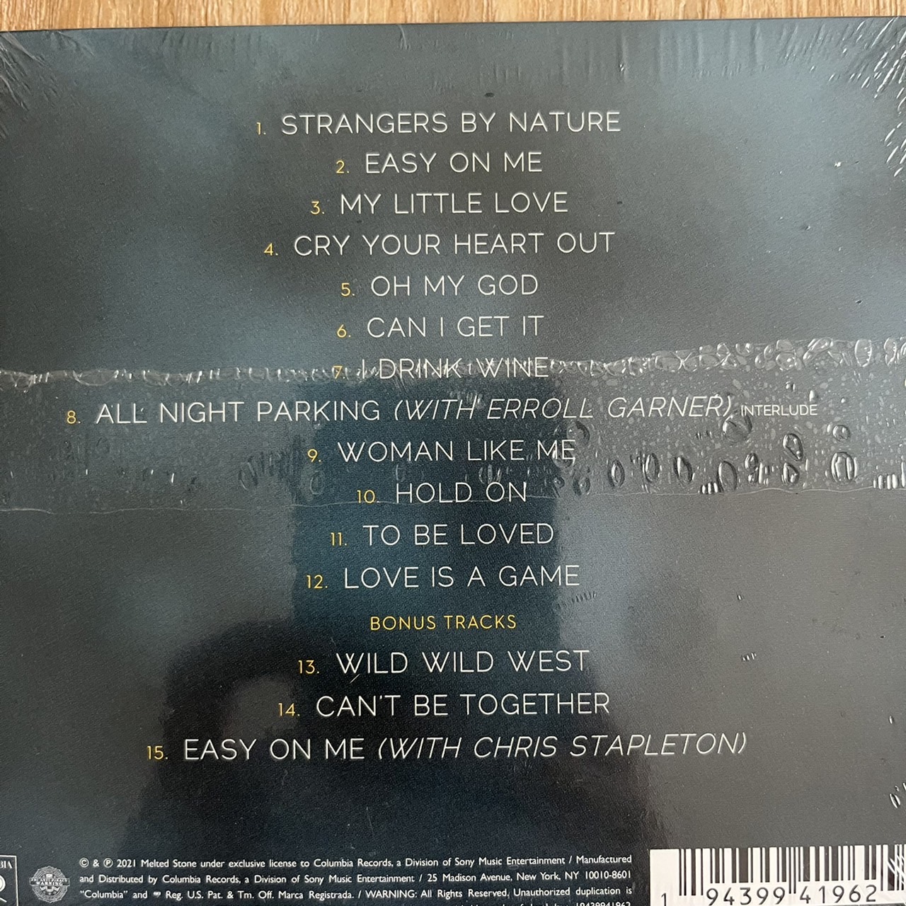 แผ่น CD Adele – 30 ,CD, Album, Target Exclusive, Digisleeve ,Bonus Tracks มือหนึ่ง ซีล