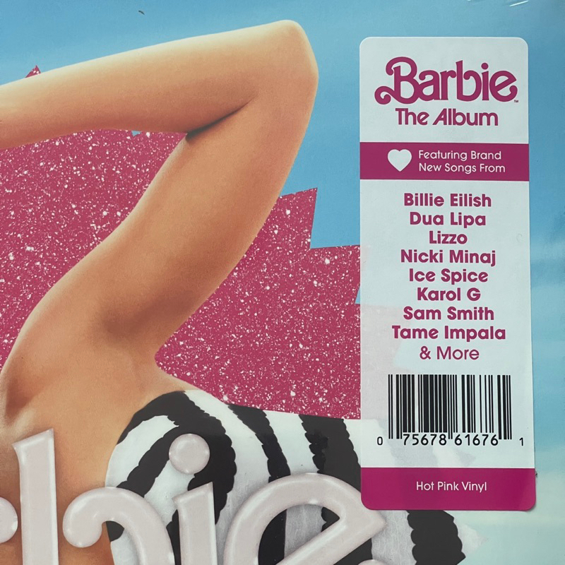 แผ่นเสียง Various - Barbie The Album ,Vinyl, LP, Album, **Hot Pink , Canada แผ่นเสียงมือหนึ่งซีล
