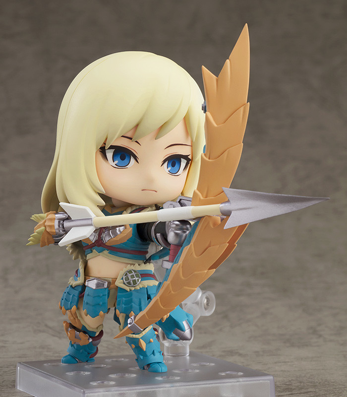 Nendoroid No.1407-DX MONSTER HUNTER WORLD: ICEBORNE Hunter: Female Zinogre Alpha Armor Ver. DX