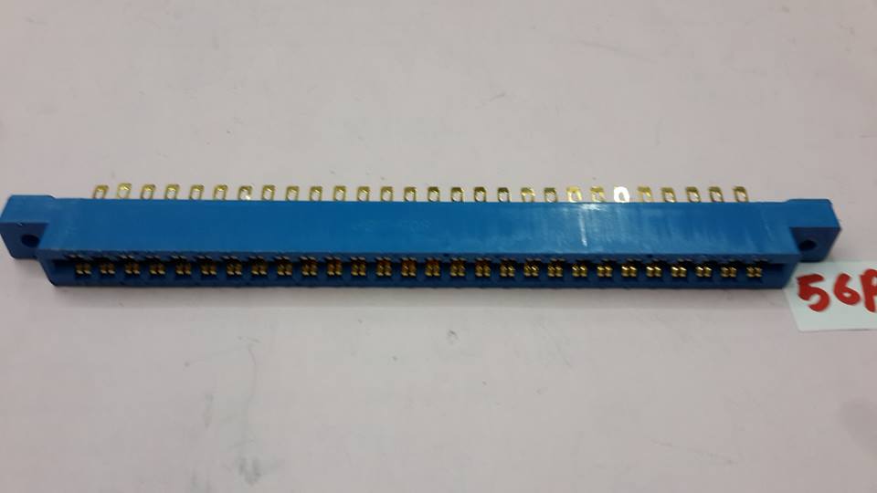 เทอร์มินัลเสียบสล็อตสีฟ้า28คู่56P