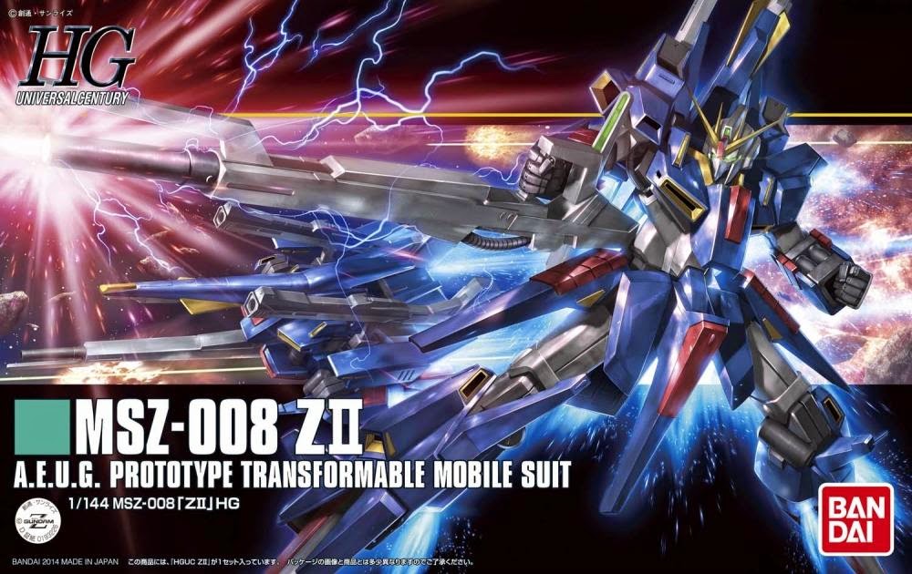 1055756 BANDAI SPIRITS HGUC 1/144 MSZ-008 ZII Z II