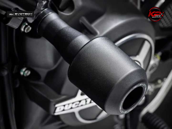 กันล้มกลาง Evotech Ducati Monster 797 Crash Protection Bobbins