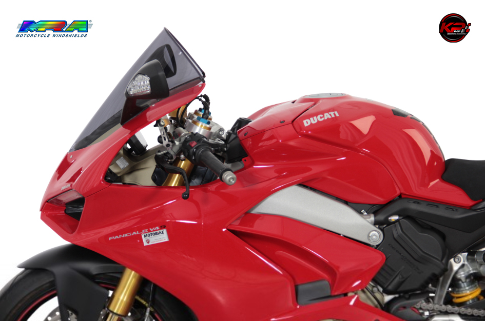 ชิวหน้า MRA FOR DUCATI PANIGALE V4 /S 18-19 V2 20- - Racing windscreen "R" 2018-2019"