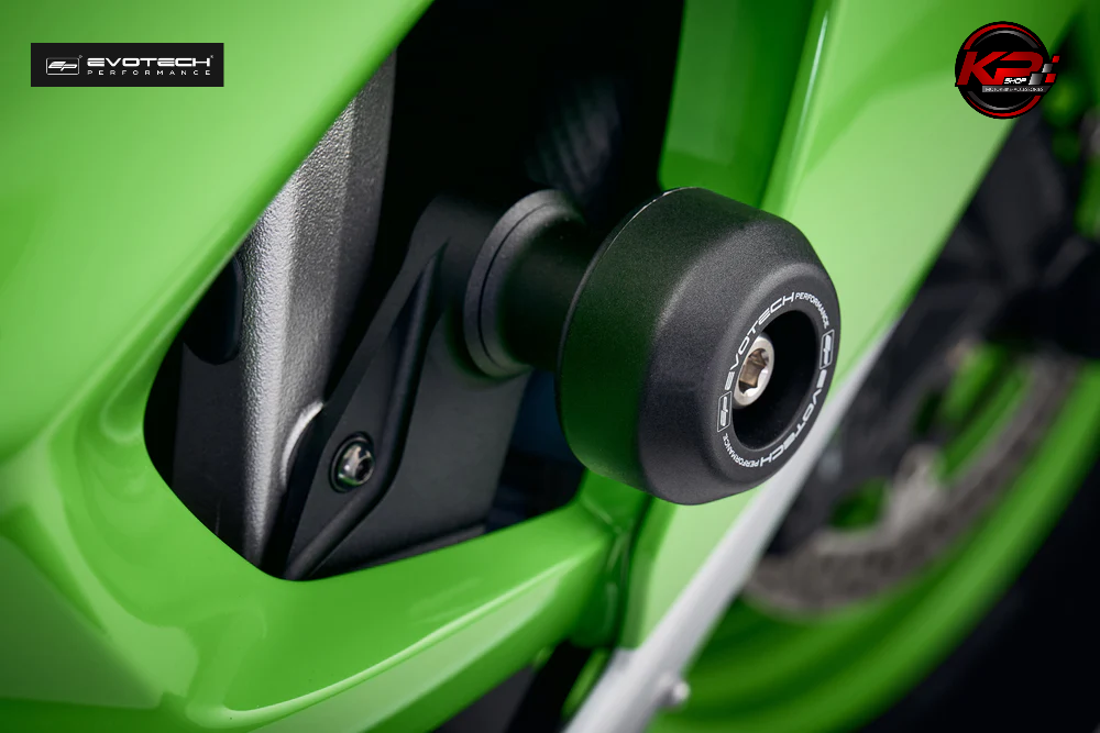 กันล้มกลาง Evotech Kawasaki Ninja ZX-6R Crash Bobbins (2024+)