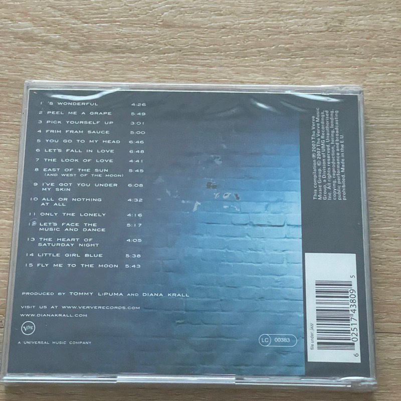 แผ่น CD ซีดีเพลง Diana Krall – The Very Best Of Diana Krall แผ่นแท้ ใหม่ ซีล