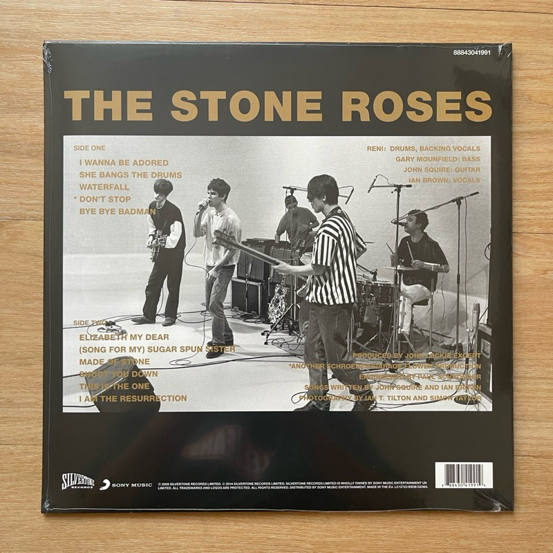 แผ่นเสียง The Stone Roses - The Stone Roses , Vinyl, LP, Album, Reissue, Repress,EU มือหนึ่ง ซีล