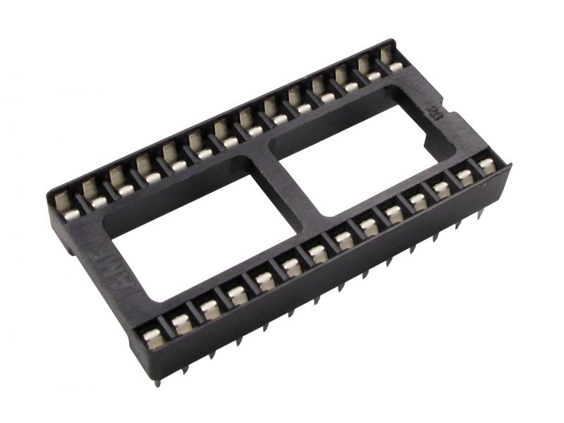 ขาย ซ็อกเก็ตไอซี28ขา กว้าง socket IC 28 Pin DIP28 SIP DIP-28 IC Sockets Adaptor socket IC 28 P ขา socketIC 28 socketIC28 ราคา ตัวละ . . บาท