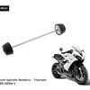 กันล้มหน้า Evotech Front Spindle Bobbins - Triumph Daytona 660 (2024+)