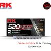 โซ่ RK XW-Ring 520ZXW-120L สีเงิน เบอร์ 520