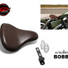 เบาะเดี่ยวมอเตอร์ไซค์ ช็อปเปอร์ แนว BOBBER สีน้ำตาล