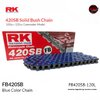 โซ่ RK สีน้ำเงิน FB420SB-120L (Blue Color Chain)