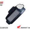กรองอากาศ HURRICANE FOR HONDA MONKEY 125 2018+ (stanless) HM8185