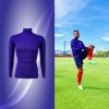 รีวิวเสื้อรัดกล้ามเนื้อฟุตบอล สีฟ้า