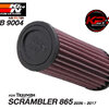 กรองอากาศ K&N TRIUMPH SCRAMBLER 865 (06-17) (TB 9004)