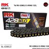 โซ่ RK 428KLO O-RING 132L สีดำหมุดทอง BL-428KLO