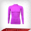 เสื้อรัดรูป Body Fit แขนยาวคอเต่า สีม่วง mediumorchid