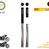 สปริงโช๊คหน้า OHLINS FSK177 FOR TRIUMPH SPEED TWIN 900. 2023+