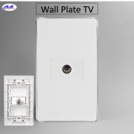 Wall plate TV