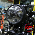 ไฟหน้ามอเตอรไซค์แนวช้อปเปอร์คาเฟ่