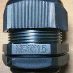 เคเบิ้ลแกลนสีดำ M50X1.5