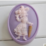 แม่พิมพ์ซิลิโคน รูปผู้หญิง 140g