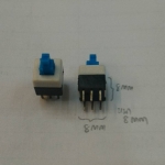 สวิทช์ขนาด8x8mmกด6ขากดติดกดดับlockสวิทช์6ขาราคาตัวล่ะ