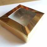กล่องกระดาษสีทองใส่สบู่ขนาด 2.5*8*8 cm. 50 ชิ้น : 004486