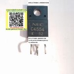ขาย 2SC4554 ตัวถัง TO-220F ยี่ห้อ NEC TRANSISTOR ทรานซิสเตอร์ C4554 ราคา ตัวละ . . . . หน่วย บาท