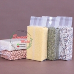 ถุงซองแวคคั่มขยายข้างเนื้อพลาสติก PE 100 ชิ้น (คลิกเพื่อเลือกขนาด)