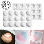 แม่พิมพ์หัวใจ 15ช่อง ขนาด35กรัม