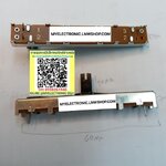 ขาย โวลุ่มW100K3ขาใน โวลุ่มสไลด์ตัวยาว60มม.แกนยาว10มม.โวลุ่ม100KW3ขาใน โวลุ่มสไลด์W100K โวลุ่มสไลด์100KW 3ขา ราคาตัวละ . . . . หน่วย บาท