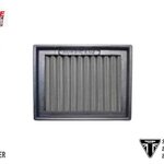 กรองอากาศ HURRICANE FOR TRIUMPH BONNEVILE T100/T120 / STREET TWIN/CUP / SCRAMBLER (STANLESS) HM8142