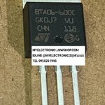 ขาย BTA06-600C ตัวถัง TO-220 ยี่ห้อ SGS-THOMSAN ST ทอมสัน BTA06-600 C ไตรแอต TRIAC ราคา ตัวละ . . . . . หน่วย บาท