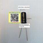 ขาย 2200UF10V105c ยี่ห้อ #MATSUSHITA C 2200UF 10V 105c CAPACITOR 105องศา คาปาซิเตอร์ อิเล็กโตรไลท์ เส้นผ่านศูนย์กลาง8มม.สูง16มม. 8×16MM. 2200UF10V 105C ราคา ตัวละ . . . . หน่วย บาท