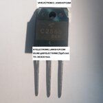 ขาย 2SC2555 ตัวถัง TO-3P ยี่ห้อ โตชิบ้า TOSHIBA ทรานซิสเตอร์ TRANSISTOR C2555 ราคาตัวละ บาท