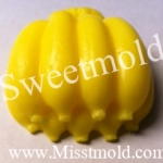 แม่พิมพ์รูปกล้วยหวี 5 ช่อง 100g