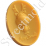 แม่พิมพ์ รูป กวางเรนเดียร์ 1 ช่อง - 00117